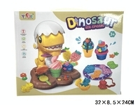 Ciastolina Lodziarnia z dinozaurem 