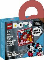 LEGO 41963 DOTS Mickey Mouse & Minnie Mouse Stitch-on Patch