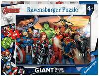 Duże puzzle podłogowe 24el, Avengers, Ironman, Hulk, Kapitan Ameryka