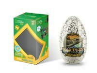 Puzzle National Geographic, Dinozaury, Stegozaur 63 elementy zapakowane w jajku