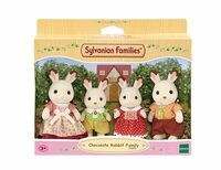 Sylvanian Families Rodzina królików z czekoladowymi uszkami 5655