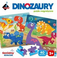 Puzzle magnetyczne Dinozaury, Genialny dzieciak