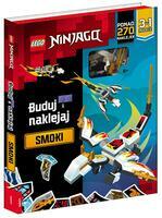 Ameet, Książka LEGO NINJAGO, Buduj i naklejaj, Smoki BSP-6701