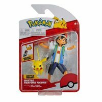 Pokemon Battle Feature Figurki: Ash i Pikachu 