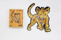 Puzzle drewniane Simba lwiątko
