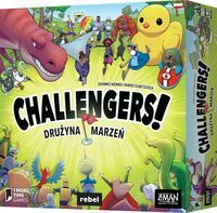 Gra planszowa Challengers: Drużyna marzeń REBEL