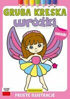 Booksandfun, Kolorowanka z grubym obrysem, Wróżki