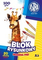 Blok rysunkowy A3 ASTRA