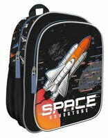 Mały plecak przedszkolny z rakietą, Kosmos