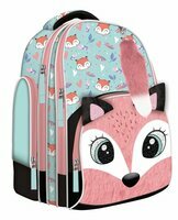 Plecak szkolny Premium Fox Lis, 2-komorowy