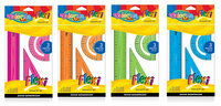 Zestaw geometryczny Flexi 15 cm 3-elementowy Colorino Kids różne kolory