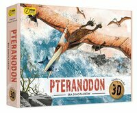 Pteranodon, Książka i puzzle 3D, Wilga play