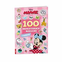 Ameet, Książeczka Minnie 100 brokatowych naklejek NB-9101