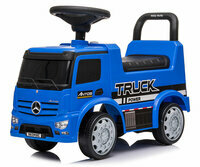 Jeździk,  Pojazd Mercedes Antos Truck,  niebieski blue, Milly Mally