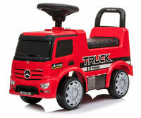 Jeździk, Pojazd Mercedes Antos Truck, czerwony red, Milly Mally