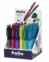 Długopis Vero oil gel niebieski 37589PTR Patio różne wzory