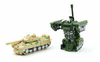 Czołg-robot pojazd i figurka 2w1, mix wzorów