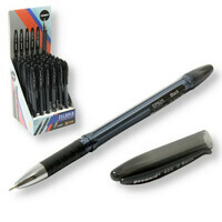 Długopis żelowy Semi gel 625, czarny 0,5mm, mix wzorów