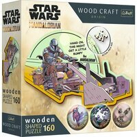 Puzzle drewniane 160el. Star Wars The Mandalorian. Zjednoczenie
