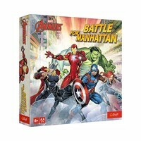 Gra planszowa Avengers Battle for Manhattan, Trefl, Venom, Iron Man, Hulk