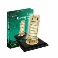 Puzzle 3D LED Krzywa Wieża w Pizie