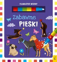 Książeczka Flamaster wodny, Zabawne pieski