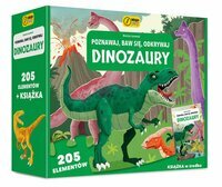 Puzzle Dinozaury, Poznawaj, baw się, odkrywaj