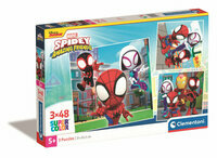 Puzzle 3w1, 3x48el Spidey, Spiderman, Marvel