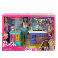 Lalka Barbie, Dzień nad morzem, Zestaw 2 lalki Barbie z filmu, Mattel