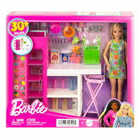 Lalka Barbie, zestaw Spiżarnia z akcesoriami, Mattel