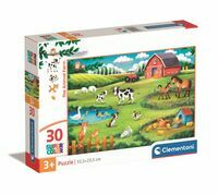 Clementoni Puzzle 30el SuperColor The Animal Farm 20286