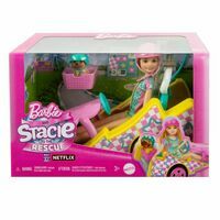 Barbie Gokart, Pojazd filmowy i lalka Stacie