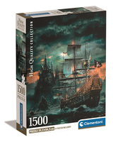 Clementoni Puzzle 1500el Compact Okręt piracki. The Pirates Ship 31719