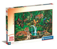 Puzzle 300el Super, Odosobnienie w dżungli