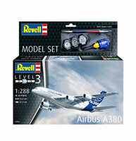 Model do sklejania Revell 63808 1:288 AIRBUS A380 Zestaw