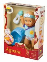 Lalka Agusia 40cm, pije i siusia