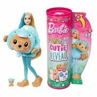Barbie Lalka Cutie Reveal Miś-Delfin 
