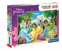 Puzzle Maxi 60el, Śnieżka, Kopciuszek, Syrenka Ariel, Księżniczka Disney