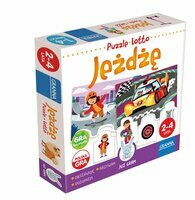 Gra bez plastiku Jeżdżę puzzle