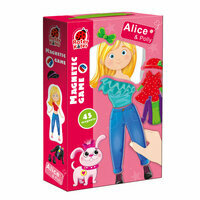 Gra magnetyczna Alice i Polly 45 elementów