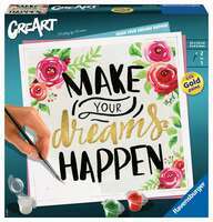 Malowanie po numerach CreArt Make your dreams happen Spełnij swoje marzenia 290284