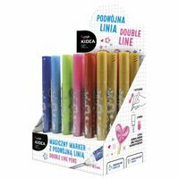 Magiczny marker z podwójną linią D Kidea różne wzory