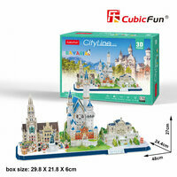 Puzzle 3D City Line Bavaria 178 elementów 20267