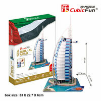 Puzzle 3D duży zestaw Burj al Arab 101 elementów MC101H