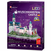 Puzzle 3D National Geographic LED Zamek Neuschwanstein L174H