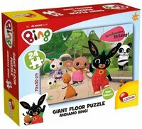 Ogromne puzzle podłogowe Bing, Let's go! 24 elementy