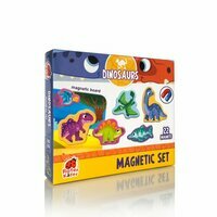 Puzzle magnetyczne Dinozaury z tablicą RK2090-03
