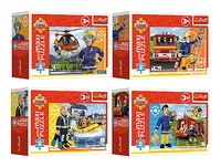 Puzzle 20 elementów miniMaxi Bohaterski Strażak Sam różne wzory