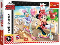 Puzzle 200 elementów Minnie na plaży Disney Minnie 13262