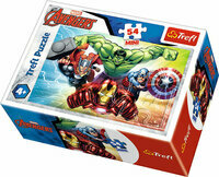 Puzzle mini 54el Avengers, Hulk Thor, Marvel różne wzory